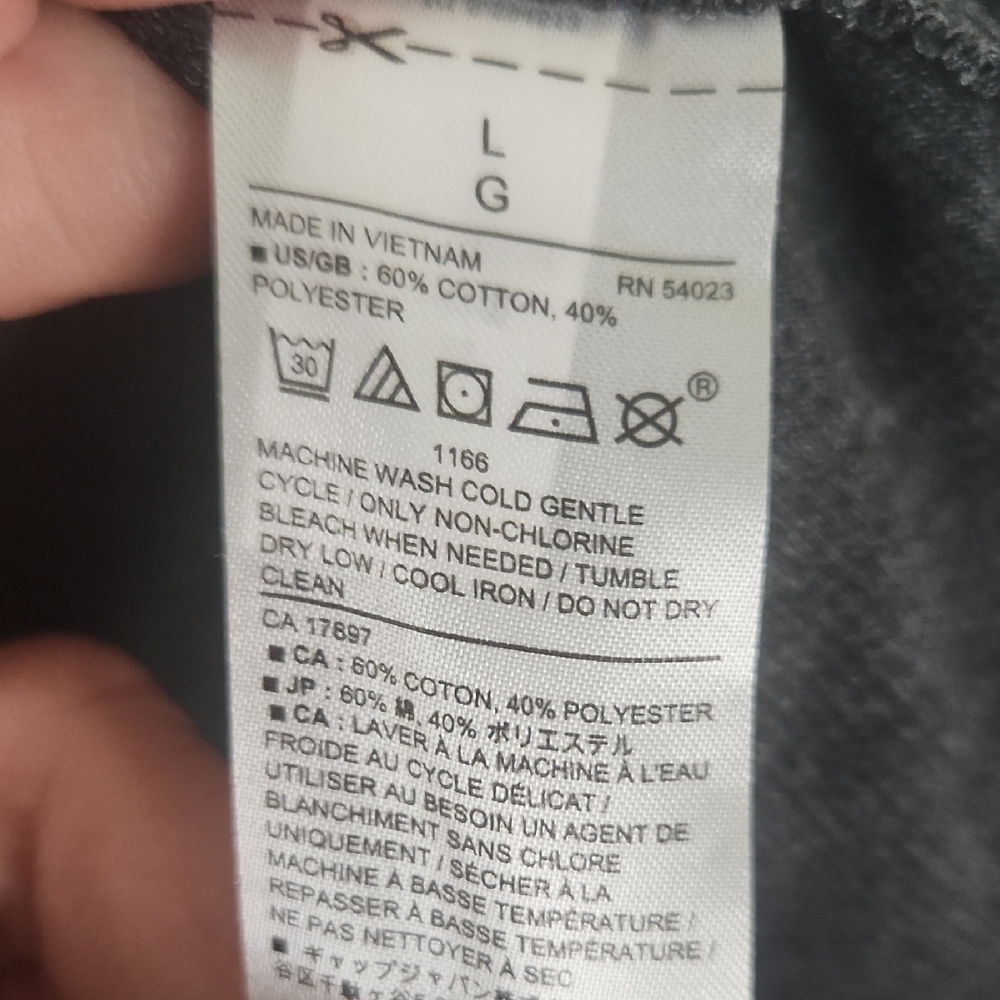 Banana Republic Charcoal Long Sleeve Top - Picture 3 of 5